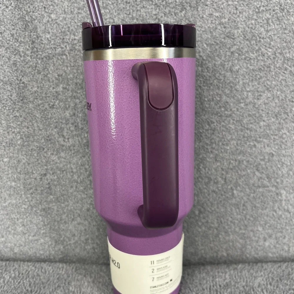 Stanley 40 oz Quencher H2.0 Tumbler Hammertone Lilac & Beer‎ Pint 16 oz Purple